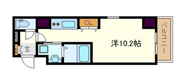 THE　RESIDENCE　IMAIKE　EASTの物件間取画像